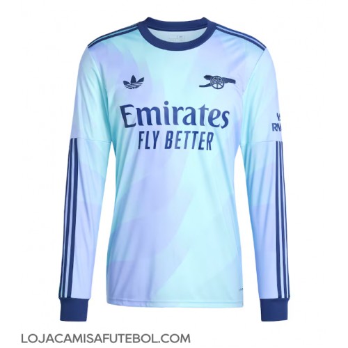 Camisa de Futebol Arsenal Equipamento Alternativo 2024-25 Manga Comprida